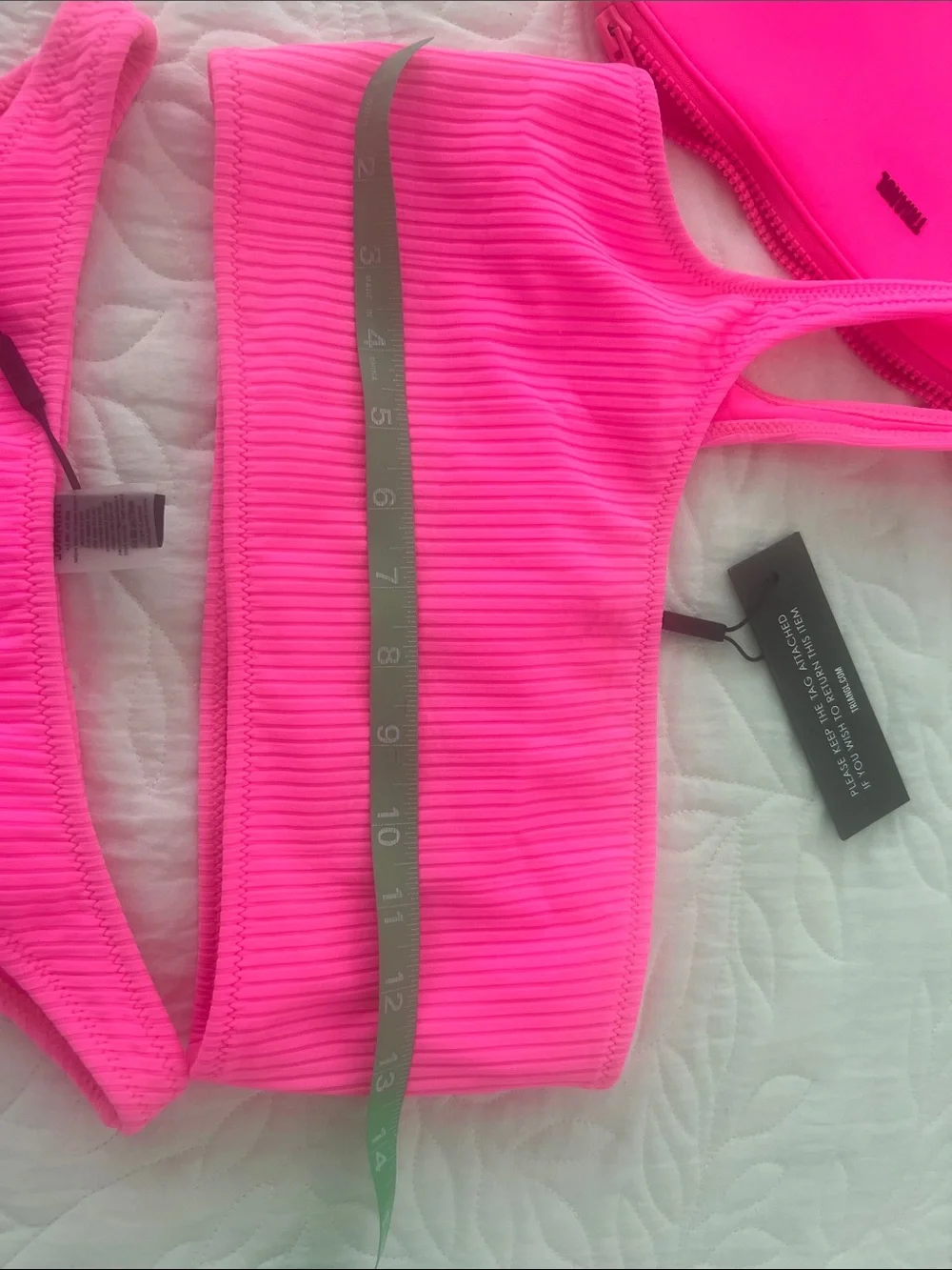 Triangle One-Shoulder Bikini Set size L/XL